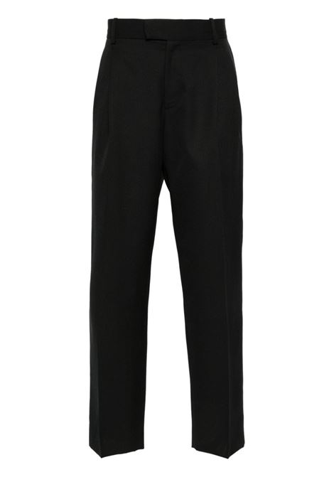 Pantaloni con ricamo in nero Drôle de monsieur - uomo